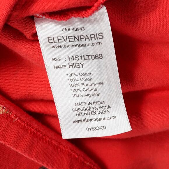 Eleven Paris Biggie 97 Graphic T Shirt Red Notorious B.I.G. Mens S - Picture 8 of 8